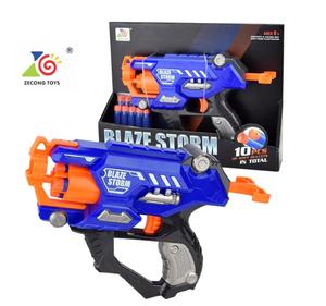 Blaze <span class=keywords><strong>Storm</strong></span> Darts Blaster para niños Fiesta de cumpleaños Juguete de tiro Caja de exhibición de plástico con 10 balas blandas Eva - Product Image 1