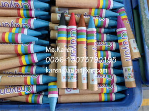 Machine d'emballage d'étiquettes de crayon de cire laminoir d'étiquettes de <span class=keywords><strong>pastel</strong></span> à l'huile étiqueteuse de bâton de peinture - Product Image 3