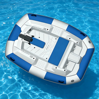 Bote Inflable de Pesca de Alta Calidad de la Fábrica de Barcos Weihai, con Piso de Aluminio/Aire, Catamarán Portátil, Bote de Pesca