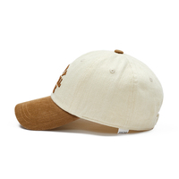 Casquette de baseball pour homme de haute qualité avec logo personnalisé, 6 panneaux, broderie personnalisée, casquette de papa