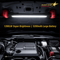 Professionnel 360 °   Barre lumineuse LED rotative pour travail, étanche IP65, lampe d'inspection pour réparation automobile, atelier de mécanique