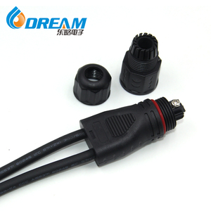 Conector de Cableado Exterior Tipo Y DREAM M19, Divisor Impermeable IP67 de Nailon, Conectores de Cable de Extensión Tipo Y - Product Image 3