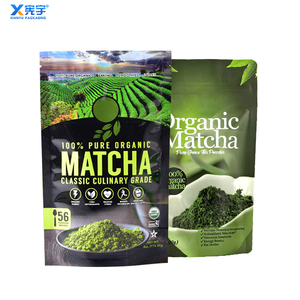 Sachet Doypack Personnalisé avec Logo 250g 500g <span class=keywords><strong>1kg</strong></span> pour Matcha, Emballage Plastique Anti-humidité avec Fermeture Zip pour Tisane et Complément Protéiné - Product Image 5