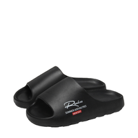 Chaussons unisexes tendance en EVA avec dessus en caoutchouc imprimé, massage par acupression, amorti, design flexible, printemps/été/automne - Extérieur