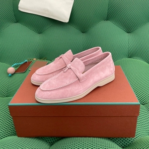 Zapatos de Diseño Neutral - <span class=keywords><strong>Mocasines</strong></span> Hechos de Cuero Genuino y Gamuza - Zapatos de Cuero Genuino de Alta Calidad - Product Image 1