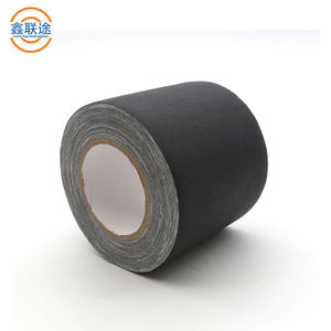 50mm X 50m resistente in vinile Non riflettente impermeabile adesivo facile strappo panno nero nastro adesivo - Product Image 2