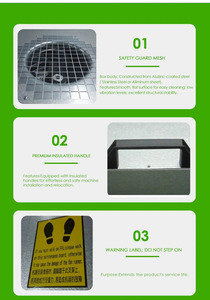 高品質カスタマイズFFUファンフィルターユニットH14 HEPAフィルター天井クリーンルーム層流フード（製造工場用） - Product Image 5