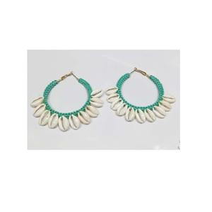 Pendientes de hilo de cuentas Codi de estilo africano para niñas, aretes de trabajo para gifting, para exportación a todo el mundo, de fabricante indio - Product Image 1