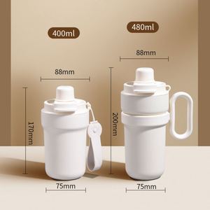 แก้วกาแฟแบบพกพา ดีไซน์หรูหรา สแตนเลส 316 ปลอดสาร BPA ผนังสองชั้นสุญญากาศ เก็บอุณหภูมิ ป้องกันการรั่วซึม ใช้ได้ทั้งที่ออฟฟิศและในรถยนต์ - Product Image 5