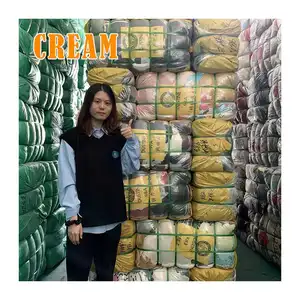 중국 공장 판매자 실크 원피스 여성 대량 카고 바지에 사용되는 의류