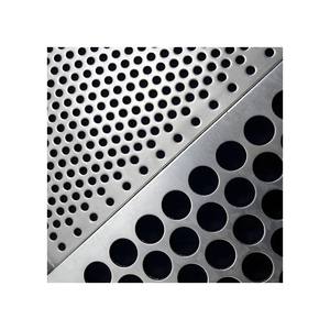 1mm 2mm lỗ trang trí dây thép không gỉ tổ ong lưới kim loại mạ kẽm đục lỗ nhôm 1mm 2mm lỗ - Product Image 1