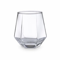 Verre à whisky hexagonal coloré pour hôtel, bar, fête, verre à boisson pour la maison, pour vin, bière, eau, whisky