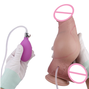 SXXY eiaculazione gonfiabile Dildo anale Plug per donne uomini realistici giocattoli sessuali in Silicone per la prostata vaginale gioco giocattoli sessuali all'ingrosso - Product Image 3