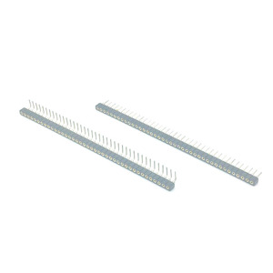 Deyconn 1x6-pin l7.40 nữ tiêu đề kết nối 2.0mm trực tiếp chèn Vòng thiết kế đen Brass địa chỉ liên lạc cho máy tính sử dụng - Product Image 2