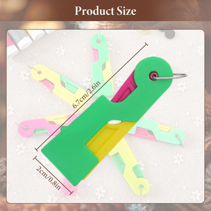 Aiguilles simples faciles <span class=keywords><strong>à</strong></span> percer crochet outil <span class=keywords><strong>machine</strong></span> en plastique poussée <span class=keywords><strong>automatique</strong></span> enfileur d'<span class=keywords><strong>aiguille</strong></span> <span class=keywords><strong>pour</strong></span> la couture <span class=keywords><strong>à</strong></span> la main - Product Image 2