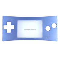 Coque de remplacement avant pour Game Boy Micro (GBM) – Cache avant pour accessoires de jeu