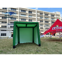 Nouvelle arrivée 10x10 carré Air jambe étanche auvent publicité tente gonflable pour l'extérieur fête Camping