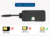 Yuntrack CJ790 4PIN Véhicules 3G Traceur GPS Détection ACC Coupure d'huile à distance Application gratuite Suivi GPS