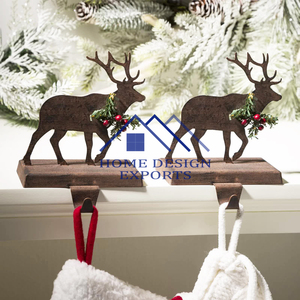 2025 Latest Design Christmas Tree Design <b>Stocking</b> <b>Holder</b> for Christmas Decor - Product Image 5