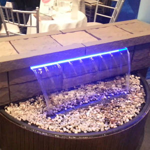 <span class=keywords><strong>Lame</strong></span> <span class=keywords><strong>d</strong></span>'<span class=keywords><strong>eau</strong></span> murale en acrylique, facile à installer, pour <span class=keywords><strong>piscine</strong></span>, cascade <span class=keywords><strong>d</strong></span>écorative <span class=keywords><strong>d</strong></span>'intérieur, avec lumière led - Product Image 2