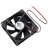 Ventilateur de refroidissement axial Gdstime GDA9225 DC 24V 92mm 92x92x25mm en plastique avec dissipateur thermique et roulement à bille, 2000 tr/min, haut débit d'air pour boîtier d'ordinateur