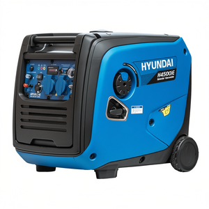Générateur à onduleur Hyundai H4500iE 4,5 kW portable avec roues - Product Image 2