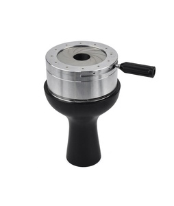 Bol à <span class=keywords><strong>chicha</strong></span> en verre égyptien personnalisé, résistant à la chaleur, en silicone, vente en gros, bols à <span class=keywords><strong>chicha</strong></span> premium pour la gestion de la chaleur, vortex Funky - Product Image 5