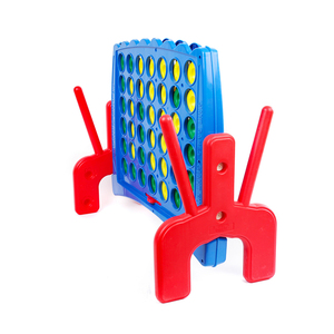 Jeu de connecteur quatre en ligne géant pour enfants, jeu de jardin en plastique pour l'école <span class=keywords><strong>maternelle</strong></span> et la <span class=keywords><strong>maternelle</strong></span>, jeu de connecteur quatre en ligne géant - Product Image 4