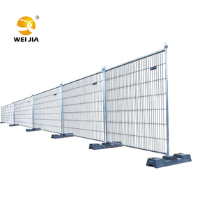 Giá Rẻ Nhà Máy Giá Có Thể Tái Chế Cao Su Chân Au Úc Hàng Rào Tạm Thời Heras Dây Hàn Hàng Rào Di Động - Product Image 1