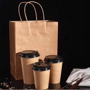 Gobelet en papier à paroi simple pour boissons chaudes, imprimé, biodégradable, 8oz 12oz 16oz 22oz, gobelet à café jetable - Product Image 2