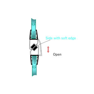 <span class=keywords><strong>Junta</strong></span> de tira de sello de puerta de <span class=keywords><strong>ducha</strong></span> magnética de PVC transparente moderna impermeable garantía de 1 año para uso en garaje - Product Image 4