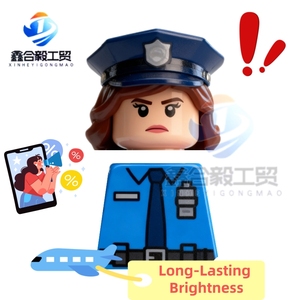 شخصيات مكعبات البناء المطبوعة عالية الدقة من ABS/PP، صور قابلة للتخصيص عالية الدقة للديكور - Product Image 3