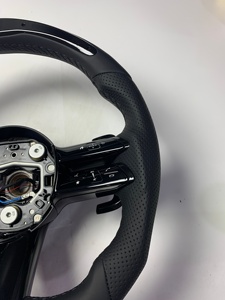 Volant en fibre de carbone pour <span class=keywords><strong>Mercedes</strong></span> <span class=keywords><strong>Benz</strong></span> GLA <span class=keywords><strong>CLA</strong></span> <span class=keywords><strong>180</strong></span> GLC GLE W211 W212 W213 W203 W204 W205 2013 2014 2015 2016 2017 <span class=keywords><strong>2018</strong></span> - Product Image 5