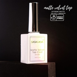 SAGALAGA 15ML Esmalte de Uñas en Gel UV con Acabado Mate, Capa Superior de Terciopelo Mate, de Larga Duración, Secado Rápido, para Salón - Product Image 3