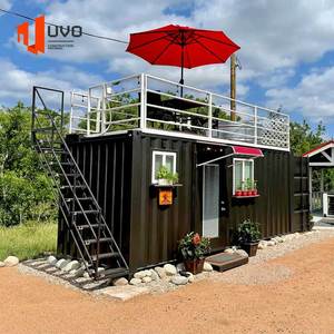 Maison conteneur en acier modulaire personnalisée de luxe Maison de voyage mobile préfabriquée pour l'extérieur République de Porto Rico pour café Boutique - Product Image 2