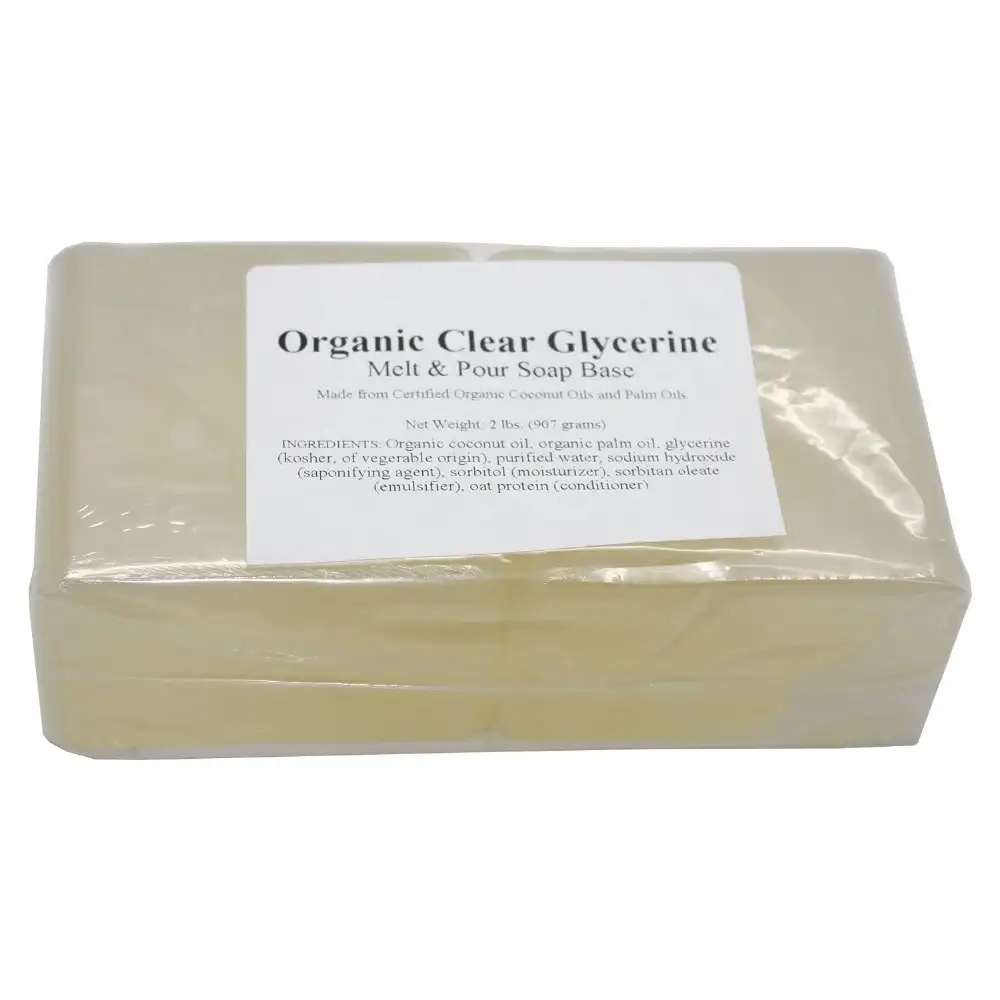 Wholesale Hand Made Organic Clear Glycerin Soap Base