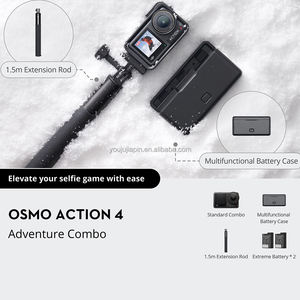 <span class=keywords><strong>DJI</strong></span> Osmo <span class=keywords><strong>Action</strong></span> 4 Adventure Combo 4K Sport <span class=keywords><strong>Cam</strong></span> Profesional Impermeable 18m Resistente al frío Cámara HorizonSteady de larga duración - Product Image 4