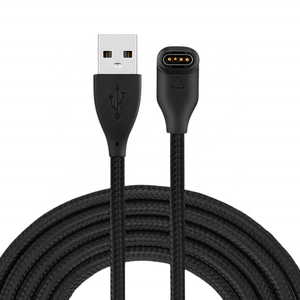 Cargador USB de Nailon para Relojes <span class=keywords><strong>Garmin</strong></span> Instinct/Venu 2/<span class=keywords><strong>Vivoactive</strong></span> <span class=keywords><strong>3</strong></span>/Fenix7/Fenix5/Forerunner 55/Quatix 6/Vivomove <span class=keywords><strong>3</strong></span>, <span class=keywords><strong>Cable</strong></span> de <span class=keywords><strong>Carga</strong></span> - Product Image 4