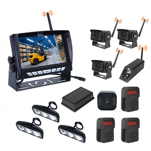 Cámara de Seguridad Inteligente con IA para Montacargas, Panorámica 360°, Sistema de Alerta y Prevención de Colisiones para Muelles de Almacén - Product Image 1