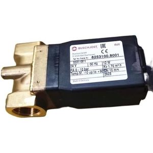 Vanne solénoïde Buschjost 8253100.8001 24V 12W 1/2 pouce pour le contrôle de l'eau - Product Image 1