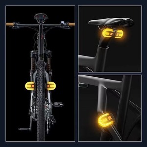 Bike Turn Signal Rear <b>Light</b> Remote <b>Lights</b> Rechargeable <b>Bicycle</b> Lamp Bike Wireless Indicators Back Led Scooter Tail <b>Light</b> - Product Image 4