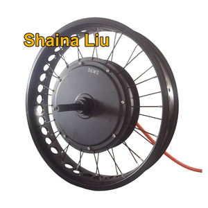 DGWZ 80-100km/h 60V 72V 3000W 5000W 20x4.0 20英寸宽胎雪地自行车电动自行车轮毂后轮辐条电机改装套件 - Product Image 3