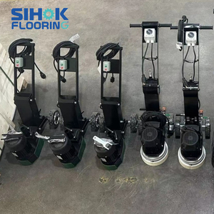 110V 220V Trọng lượng nhẹ 10inch Sàn epoxy Máy mài bê tông đánh bóng Máy 250mm - Product Image 4