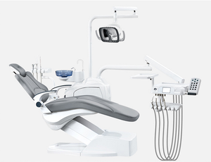 Cama elétrica do tratamento do couro microfibra simples cadeira odontológica para clínicas unidade <span class=keywords><strong>dental</strong></span> plástica metal aço durável - Product Image 5