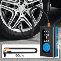 Nouvel Arrivage 2024 Compresseur d'Air Portable Mini Gonfleur de Pneus Pompe à Air pour Pneus de Voiture Vélo et Moto Pompe à Vide Électrique