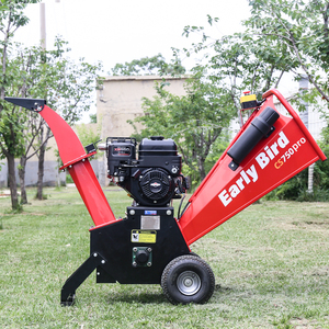 Broyeur commercial à essence mobile 6.5hp, petit déchiqueteur de bois à vendre, meilleur fabricant - Product Image 4