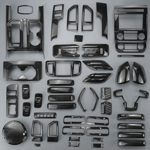 Carbon Fiber Dash <b>Panel</b> Kit for for F150 Raptor 2015-2020 Full Set Interior Trim Covers Glue Tape or Screws - Product Image 3