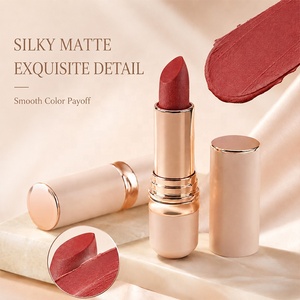 Lápiz Labial Personalizado de <span class=keywords><strong>Alta</strong></span> <span class=keywords><strong>Gama</strong></span>, Fórmula de Limpieza Cosmética OEM, Lápiz Labial Mate de <span class=keywords><strong>Alta</strong></span> Calidad Que No Se Pega a la Taza, Marca Privada - Product Image 1