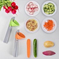 Magic Custom 3 In 1 Multifunctionele Plastic Fruit En Groente Peeler Cutter