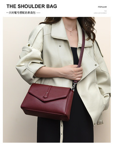 Nouveaux sacs messager de haute qualité pour femmes, sacs à main en cuir PU, sacs bandoulière, sacs à bandoulière de créateur pour femmes, sacs fourre-tout à poignée supérieure - Product Image 5